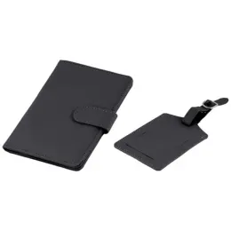 Passport Holder & Luggage Black